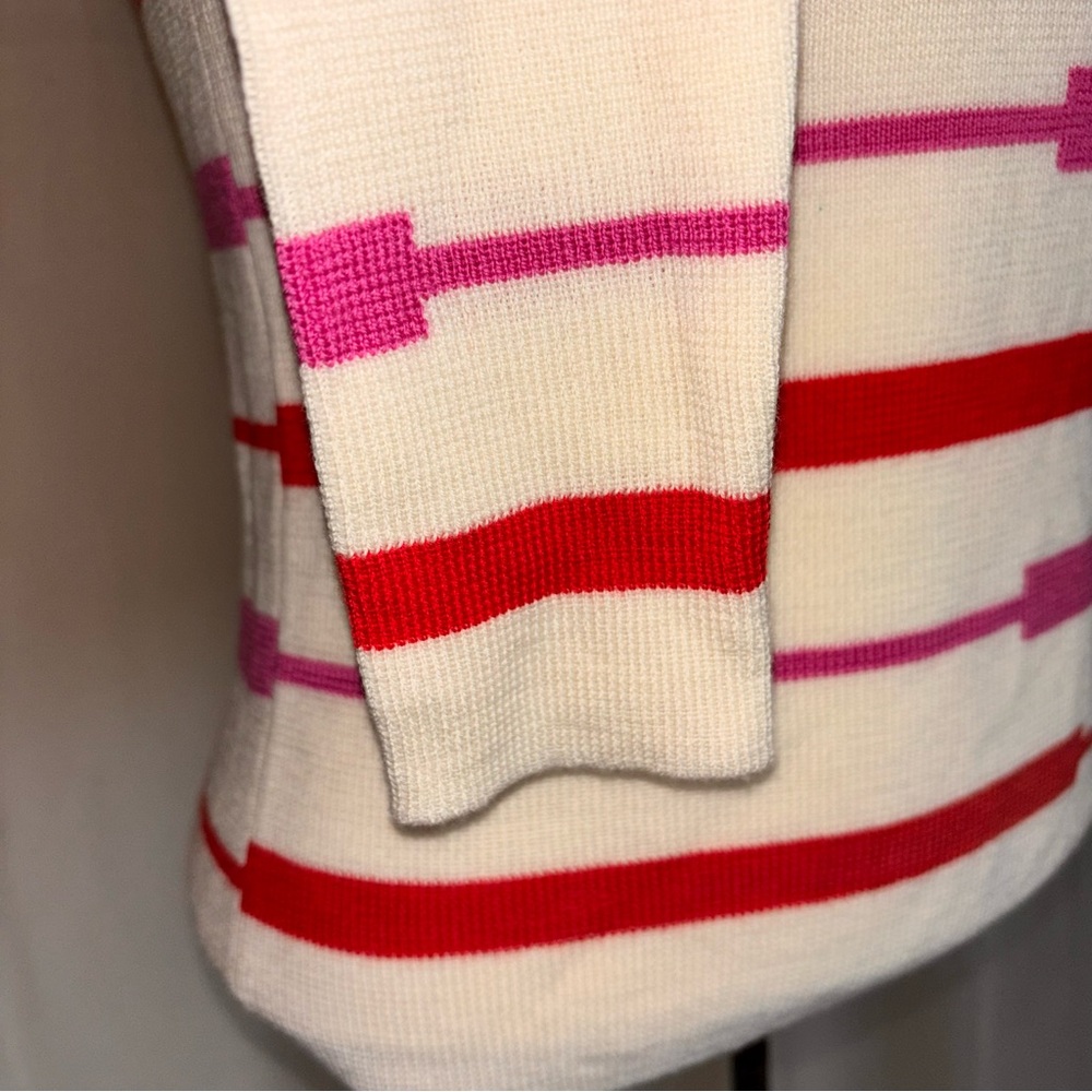 Frances Valentine Marie Merino Wool Striped Sweater - Picture 6 of 15